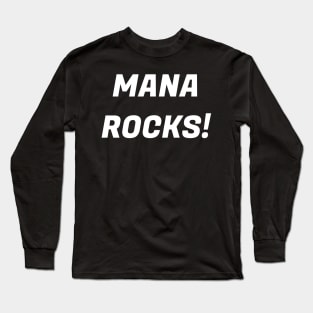 Mana Rocks! | MTG Design Long Sleeve T-Shirt
